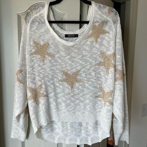 Slouchy Knit Star Long Sleeve
